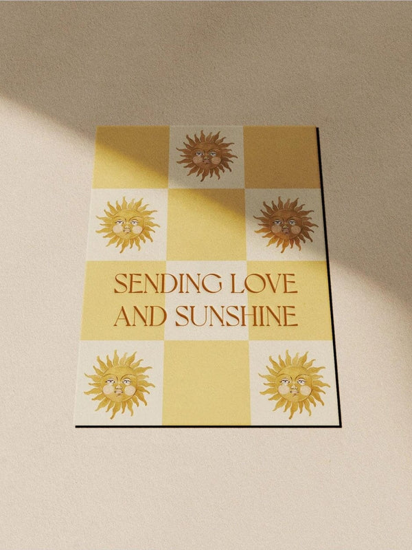 Sending love and sunshine GREETING CARDS BRIGITTE MAY 