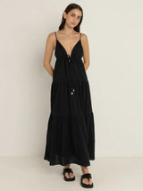 Jaci Maxi Dress - Black MAXI DRESSES RHYTHM 