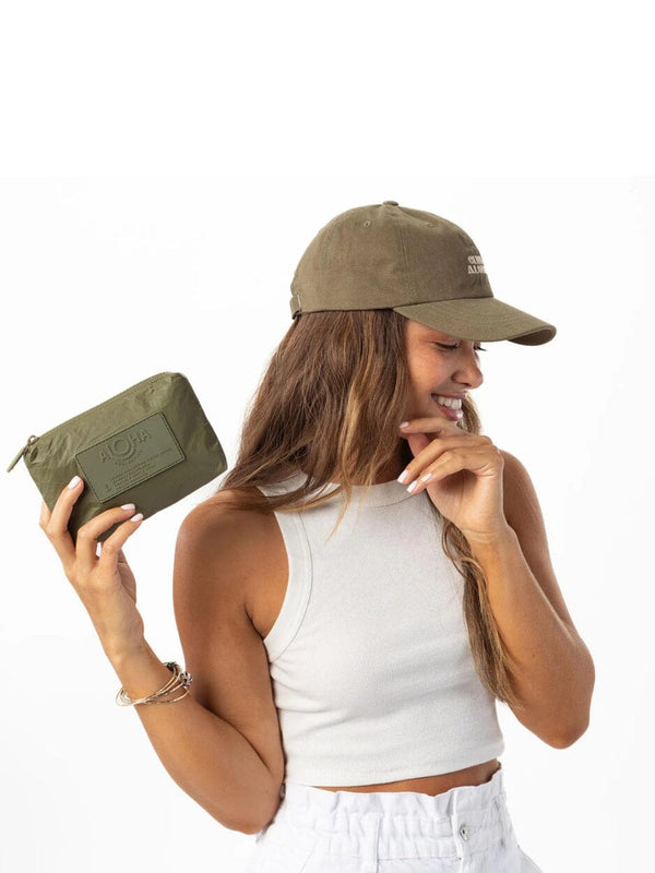 Mini Pouch Monochrome - Olive POUCH BAG ALOHA COLLECTION 