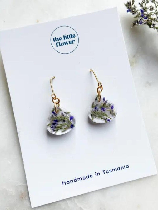 Misty Teardrops Earrings EARRINGS THE LITTLE FLOWER HANDMADE 