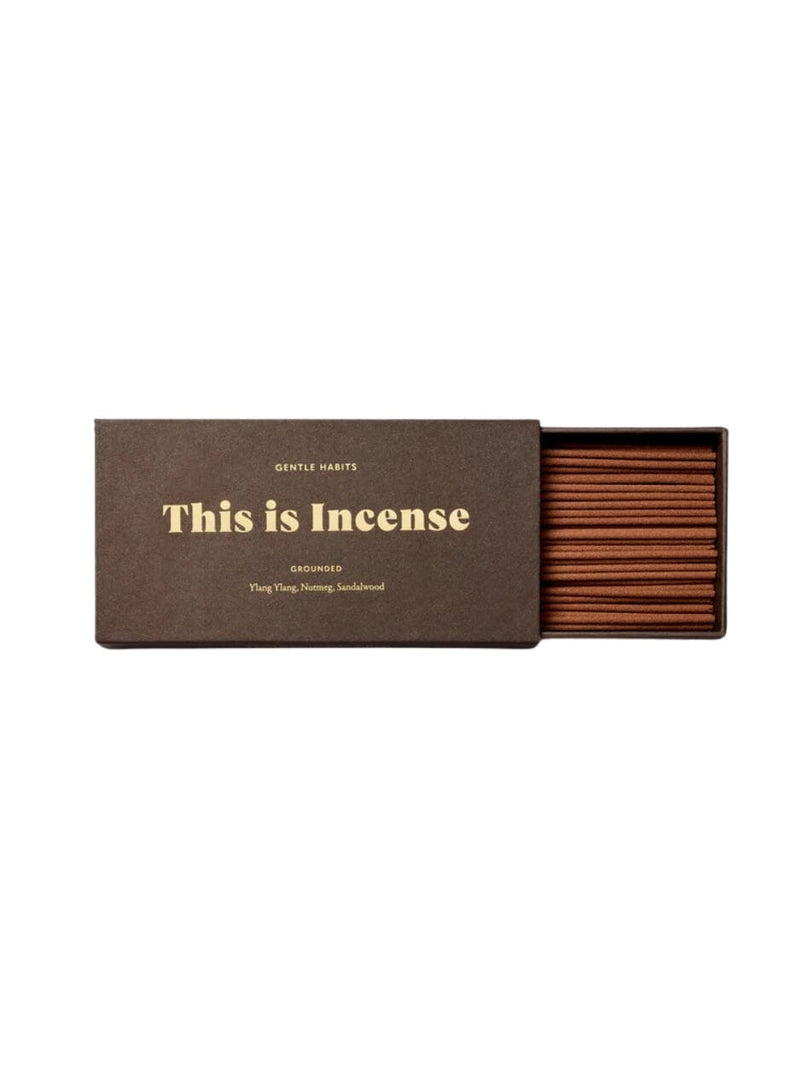 This Is Incense - GROUNDED INCENSE GENTLE HABITS 