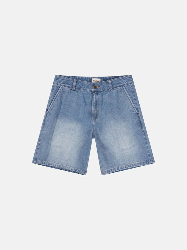 Essential Denim Short Worn - Indigo SHORTS RHYTHM 