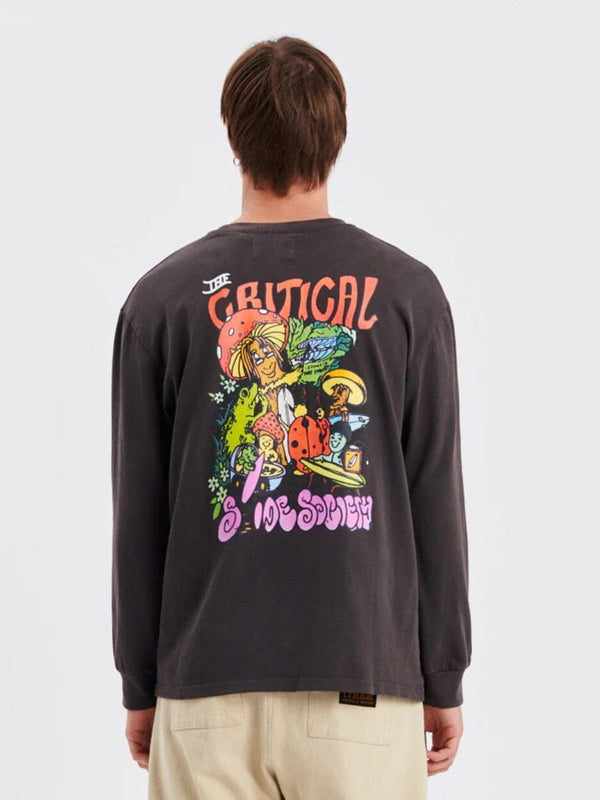 Etiquette Ls Tee - Phantom LONG SLEEVE CRITICAL SLIDE 