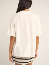 Bloom Studio Oversized T-Shirt Vintage - White T-SHIRT RHYTHM 