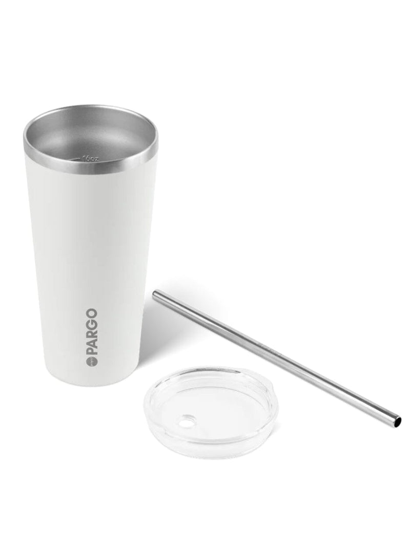 20oz Insulated Classic Cup From Project Pargo BPA and Toxic Free - Bone White DRINK BOTTLE PROJECT PARGO 