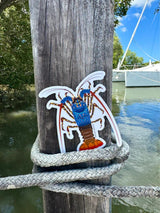 Sticker - Ornate Painted Cray STICKERS SAILFISH CREATIVE 