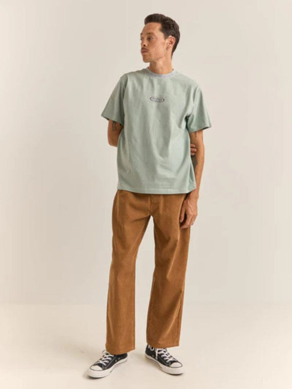 Flow Vintage Ss T-Shirt - Teal T-SHIRT RHYTHM 