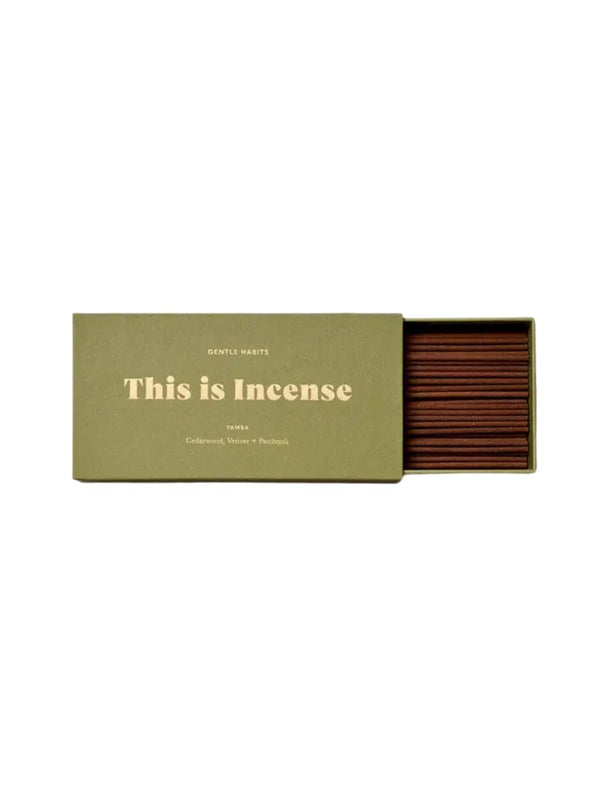 This Is Incense - Yamba INCENSE GENTLE HABITS 