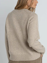 Sanctuary Crew Neck Knit Jumper - Taupe JUMPER RHYTHM 