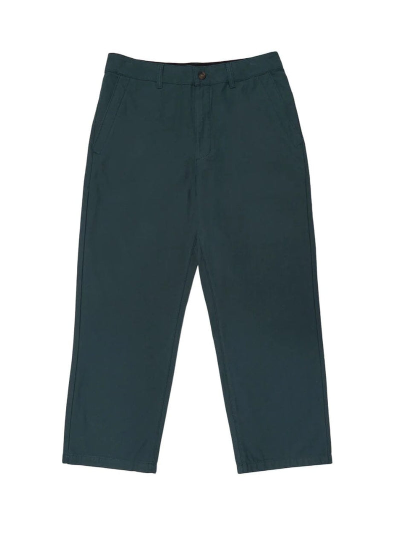 Essential Twill Trouser - Dark Green PANTS RHYTHM 
