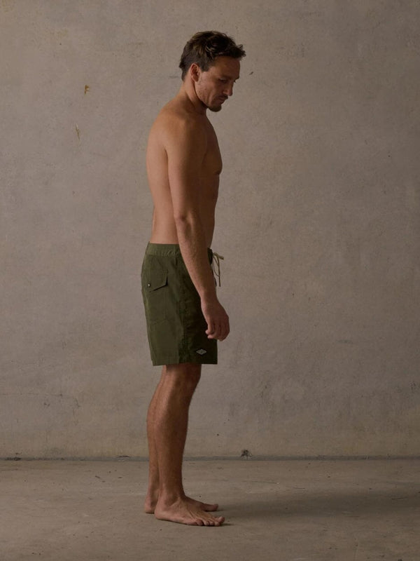 Double Layer Boardshort - Green BOARDIES McTAVISH 