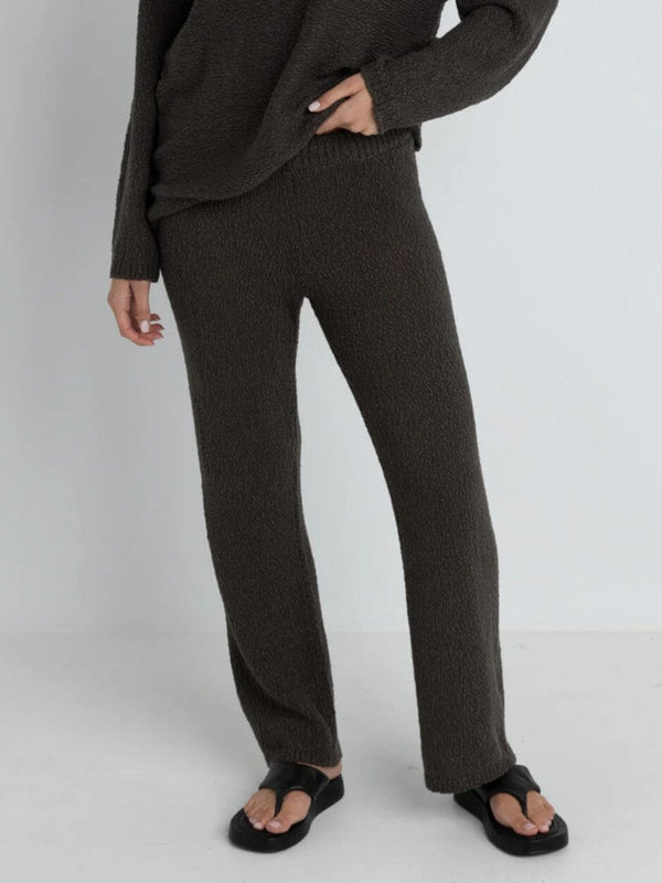 Adele Knit Pant - Graphite PANTS RHYTHM 