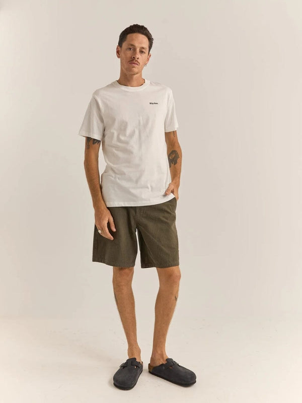 Essential Stripe Short - Fatigue SHORTS RHYTHM 