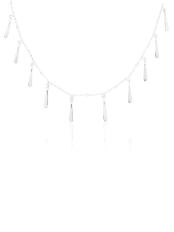 Tassel Silver Necklace NECKLACES TONIMAY 