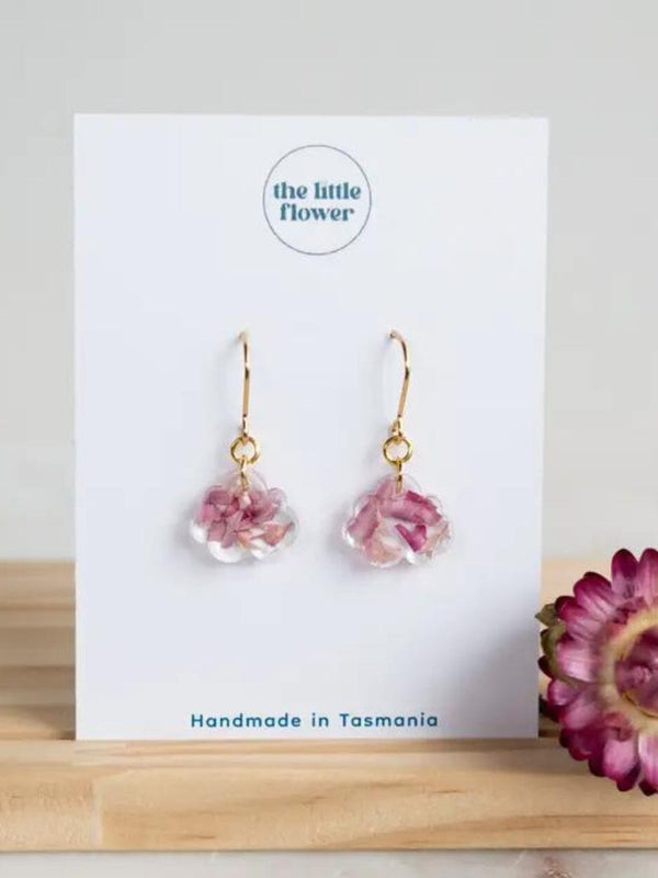 Flowers of the Sky Dangles EARRINGS THE LITTLE FLOWER HANDMADE 