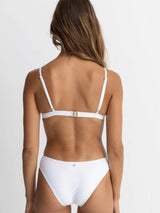 Classic Bralette Top - White SWIM TOP RHYTHM 