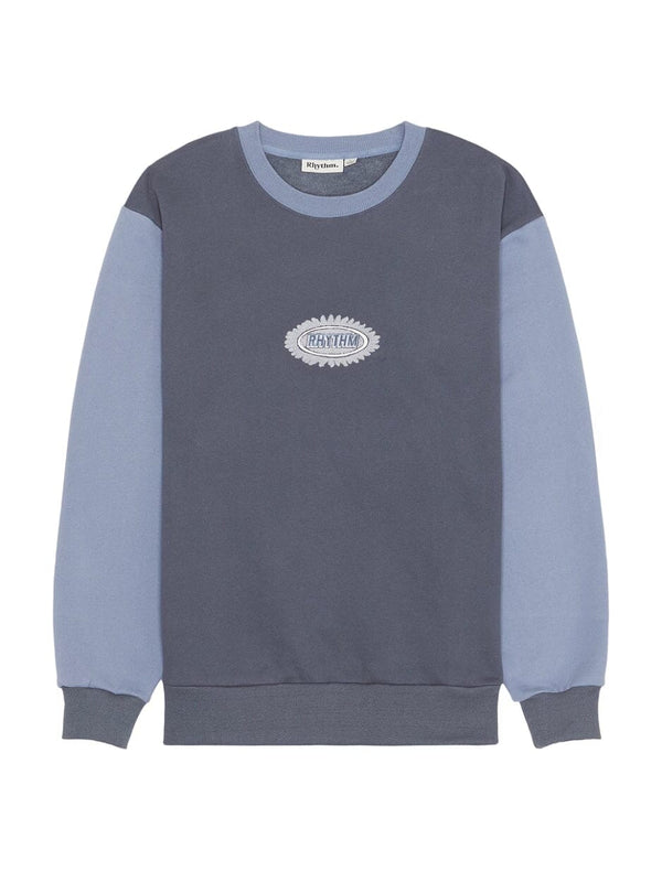 Ellipse Sun Fleece Crew - Blue JUMPER RHYTHM 