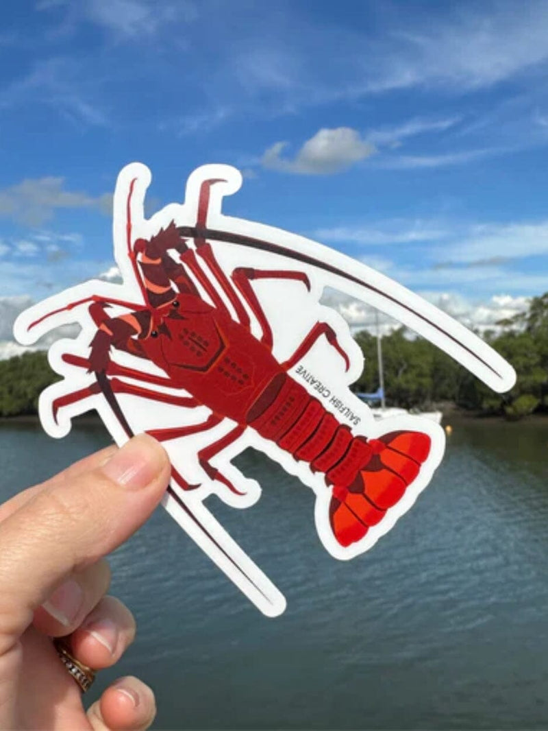 Sticker - Crayfish Rock Lobster STICKERS SAILFISH CREATIVE 