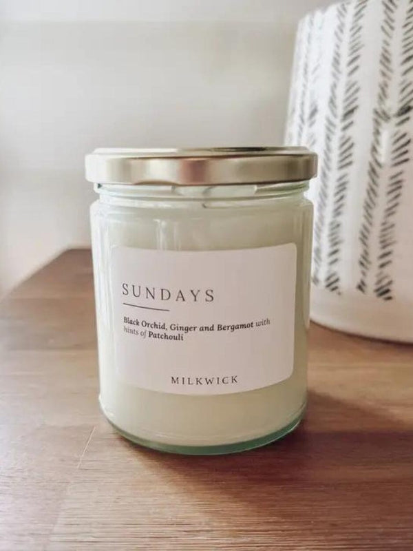 Sundays CANDLES MILKWICK 