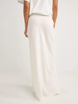 Bias Cut Maxi Skirt - White SKIRTS RHYTHM 