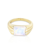 Alchemy Moonstone Gold Ring RINGS TONIMAY 