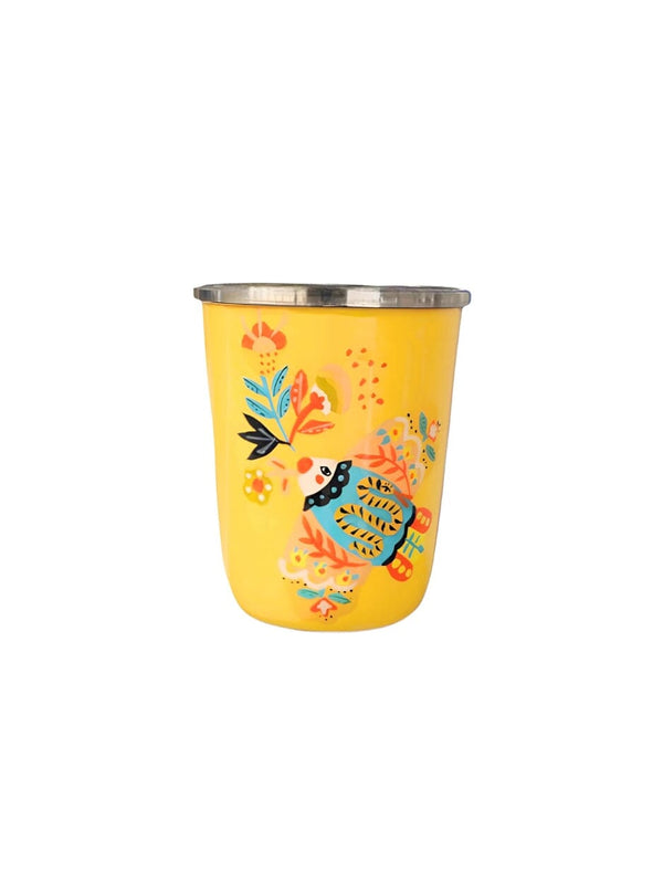 Small Tumbler Bird - Mango CUPS | MUGS PICNIC FOLK 