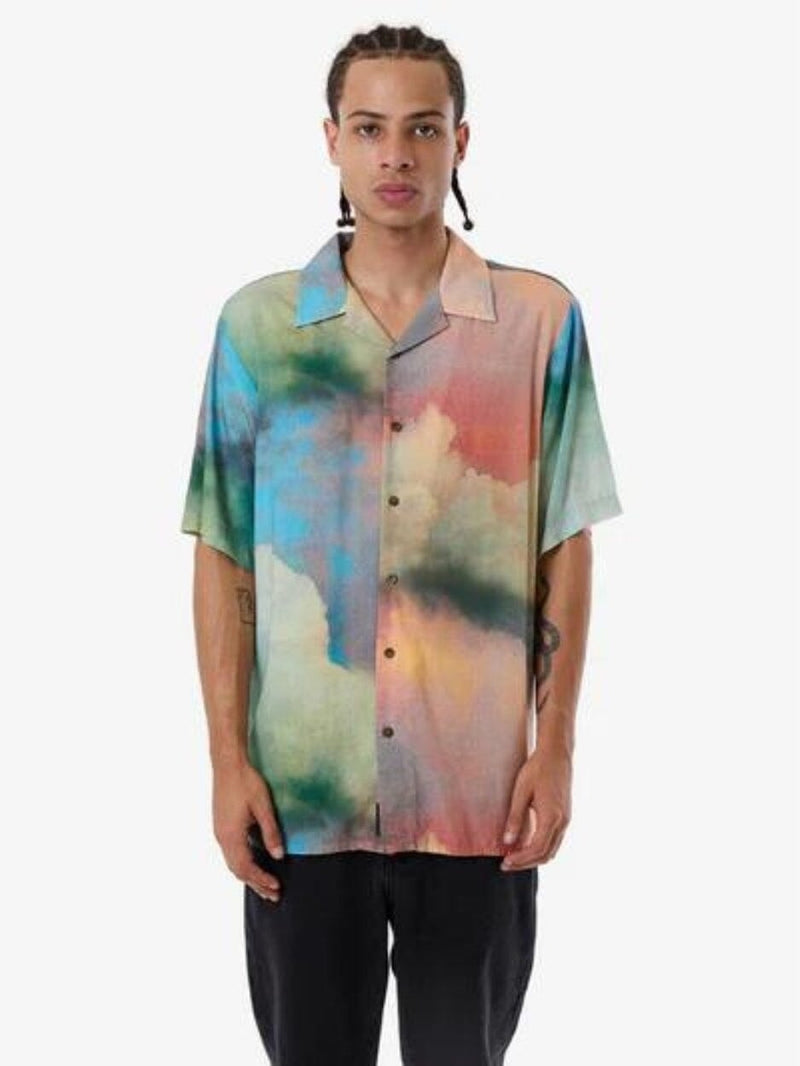 Method Bowling Shirt - Cloud BUTTON UP THRILLS 