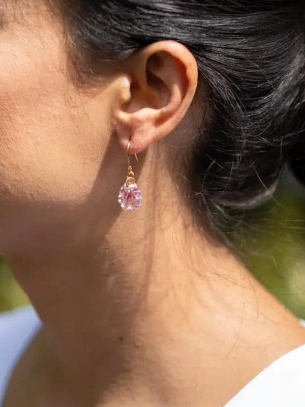 Flowers of the Sky Dangles EARRINGS THE LITTLE FLOWER HANDMADE 