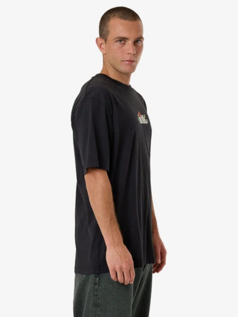 Natural Thrills Oversize Fit Tee - Twilight Black T-SHIRT THRILLS 