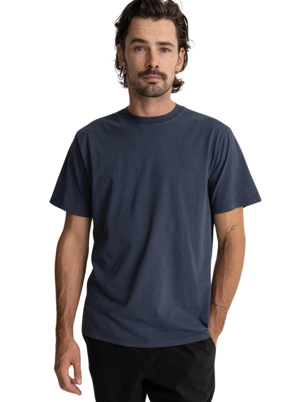 Classic Vintage Tee - Worn Navy T-SHIRT RHYTHM 