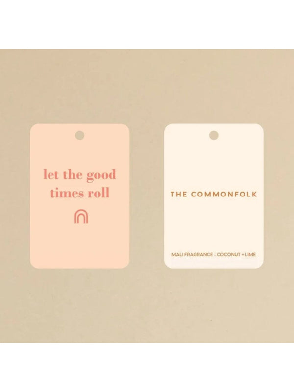 Let the Good Times Roll Air Freshener - Mali AIR FRESHENER COMMONFOLK COLLECTIVE 