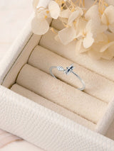 Dainty Dragonfly Ring - Silver RINGS MIDSUMMER STAR 