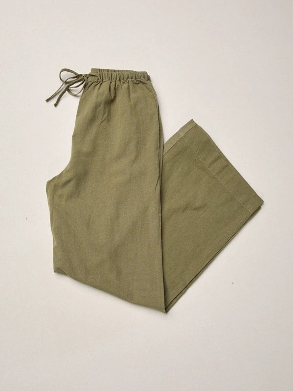 Classic Drawstring Pant - Olive PANTS RHYTHM 