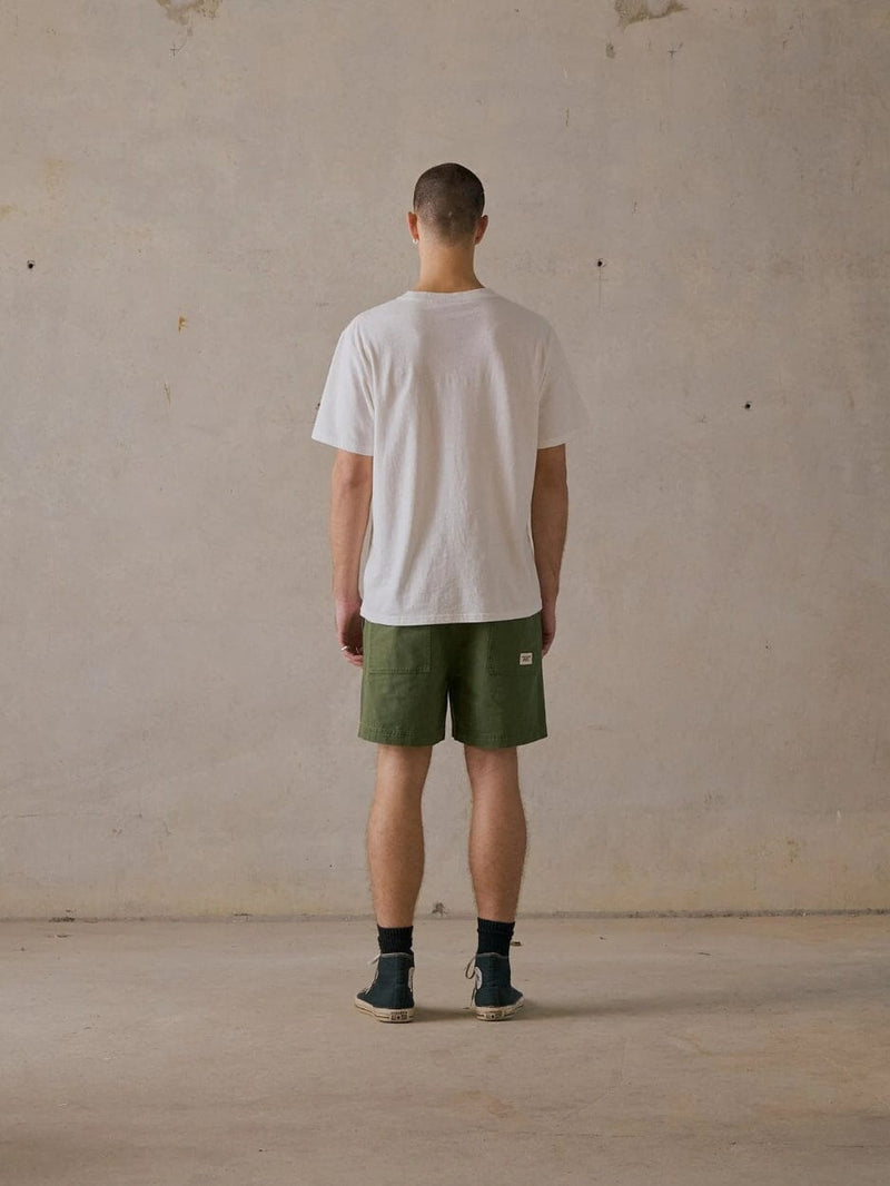 Twill Shorts - Green SHORTS McTAVISH 