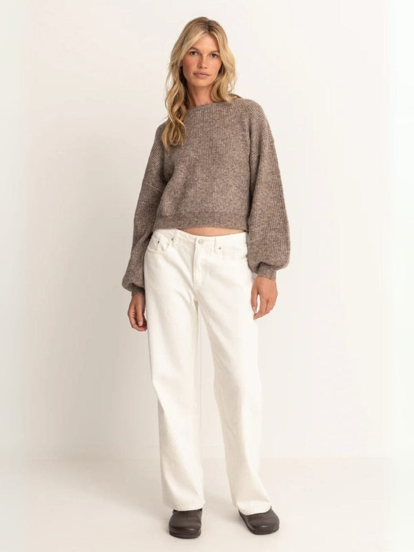 Quinn Knit Jumper - Oatmeal JUMPER RHYTHM 