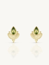 Venus Apatite Gold Earrings EARRINGS TONIMAY 