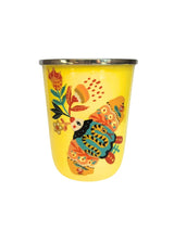 Small Tumbler Birds - Citrus TUMBLER PICNIC FOLK 