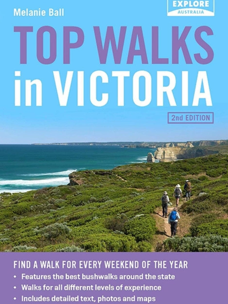 Top Walks in Victoria 2nd edition By Melanie Ball BOOKS HARDIE GRANT GIFT 