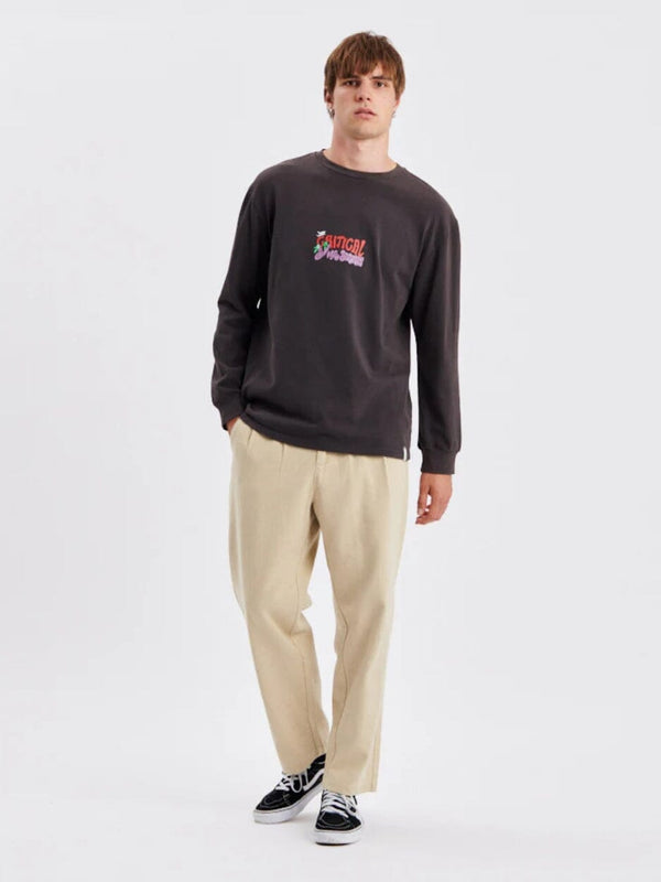 Etiquette Ls Tee - Phantom LONG SLEEVE CRITICAL SLIDE 