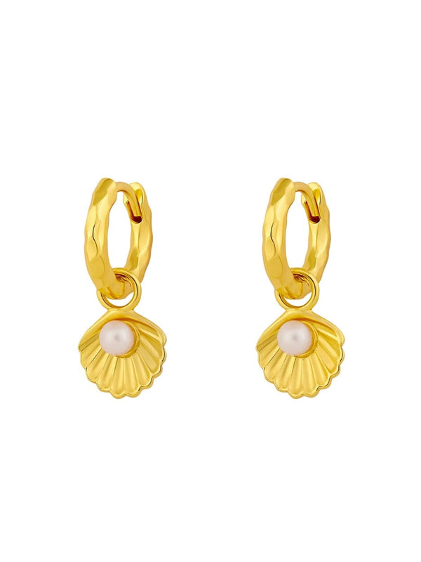 Seaside Ethereal Gold Huggies EARRINGS MIDSUMMER STAR 