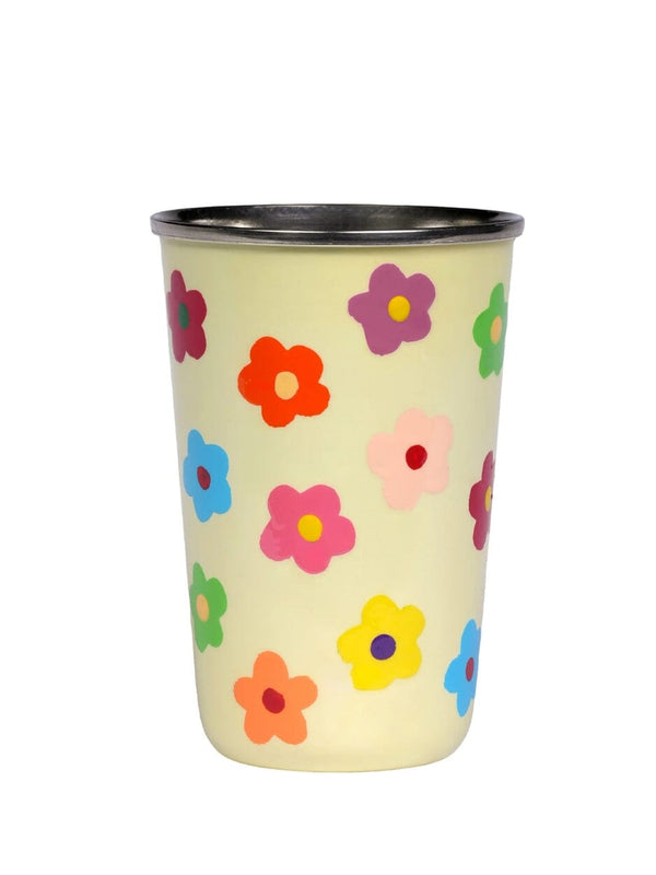 Large Tumbler // Daisies - Pina Colada CUPS | MUGS PICNIC FOLK 