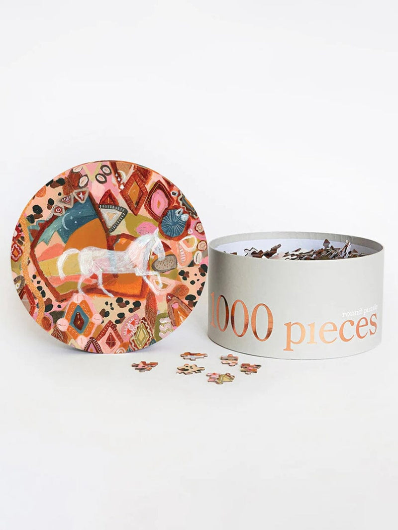 1000 Piece Round Puzzle (Circular) - When My Time Comes PUZZLE JOURNEY OF SOMETHING 