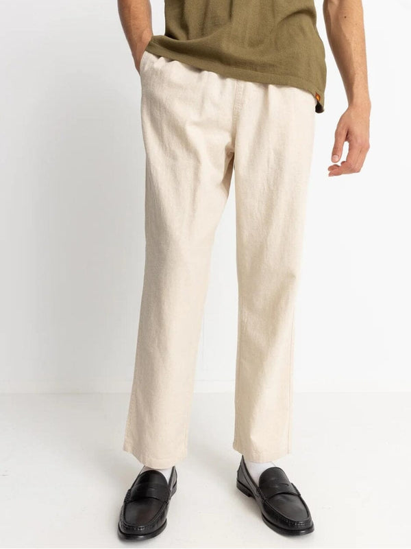 Linen Jam Pant - Bone PANTS RHYTHM 