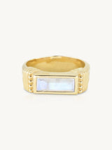 Phoebe Moonstone Gold Ring RINGS TONIMAY 