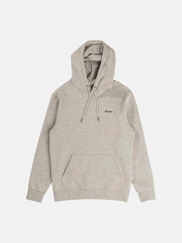 Brand Fleece Hood - Grey heather JUMPER RHYTHM 
