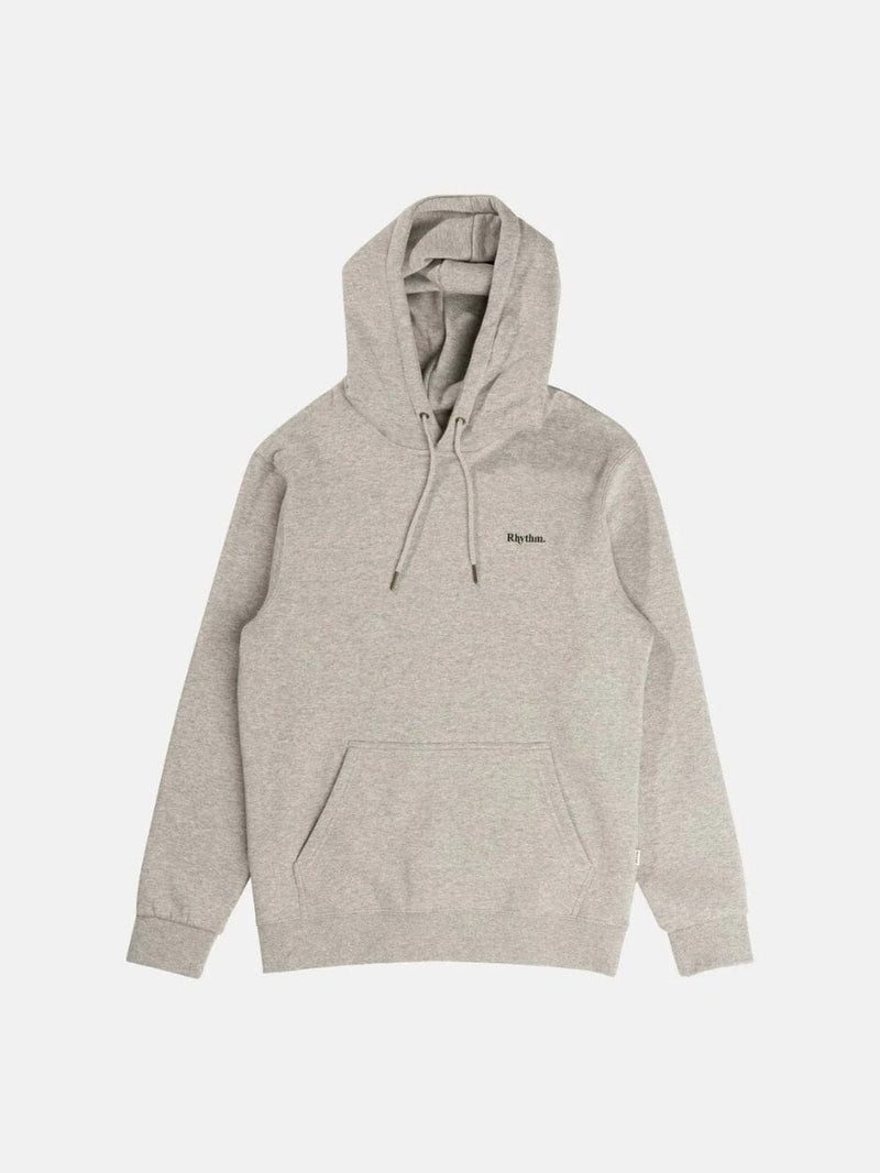 Brand Fleece Hood - Grey heather JUMPER RHYTHM 