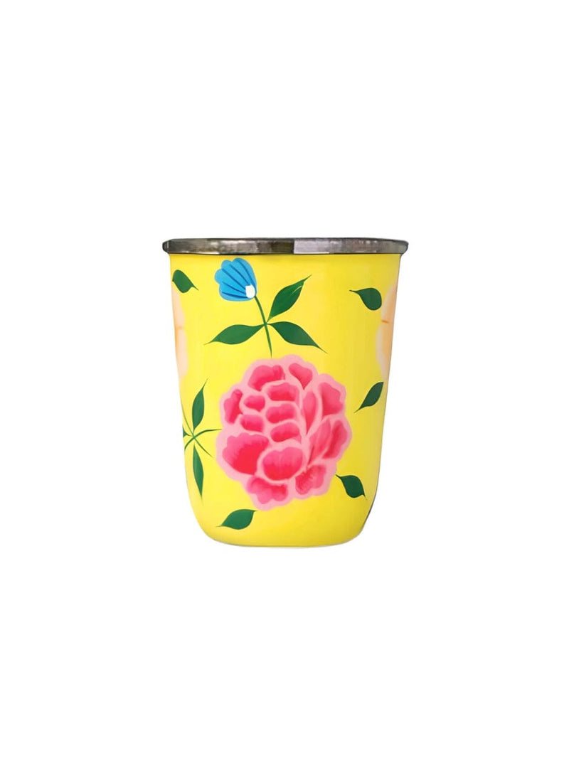 Small Tumbler Fleur - Citrus CUPS | MUGS PICNIC FOLK 