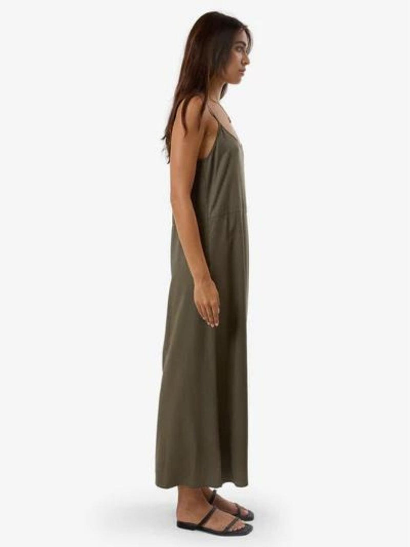 Breezy Slip Dress - Tarmac MIDI DRESS THRILLS 