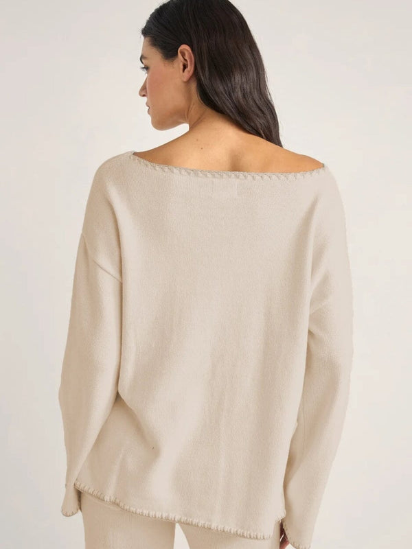 Bondi Knit Jumper - Natural JUMPER RHYTHM 