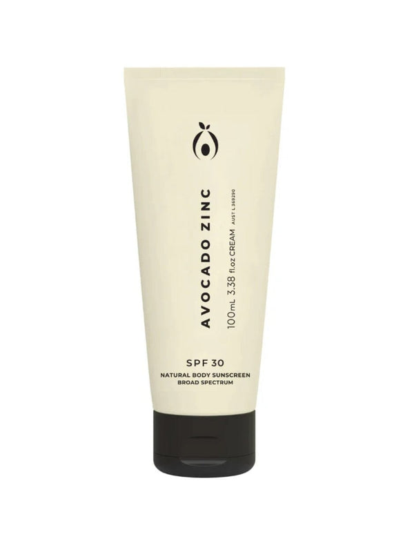 SPF 30 Natural Body Sunscreen SUNSCREEN AVOCADO ZINC 